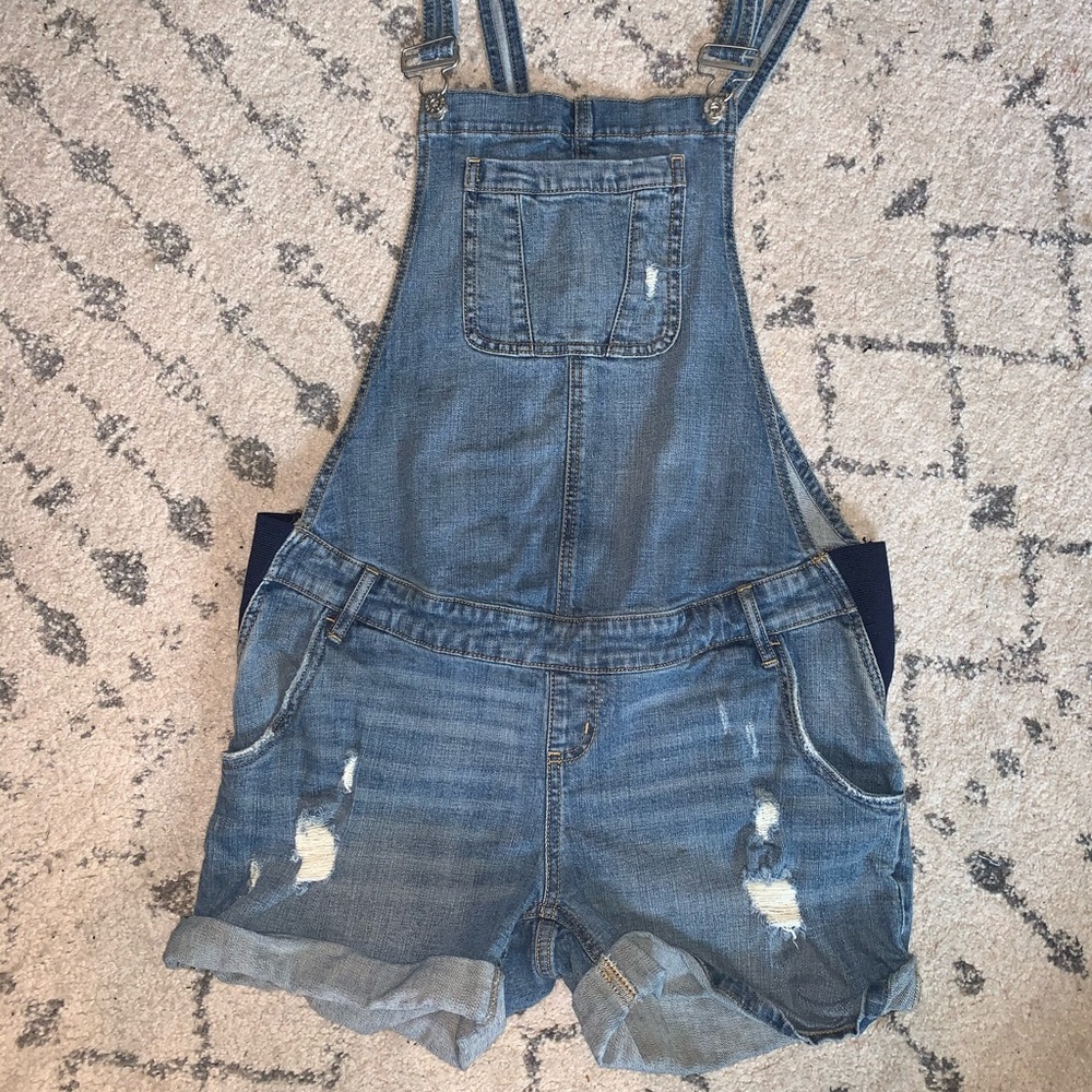 Maternity Short Overalls